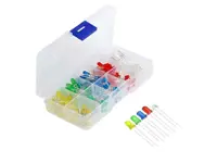 100 Adet 3 Mm Mantar Led Işık Diyot Seti