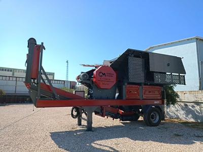 20-80 Tonnen / Stunde Mobile Kieferbrecher Siebanlage - 2