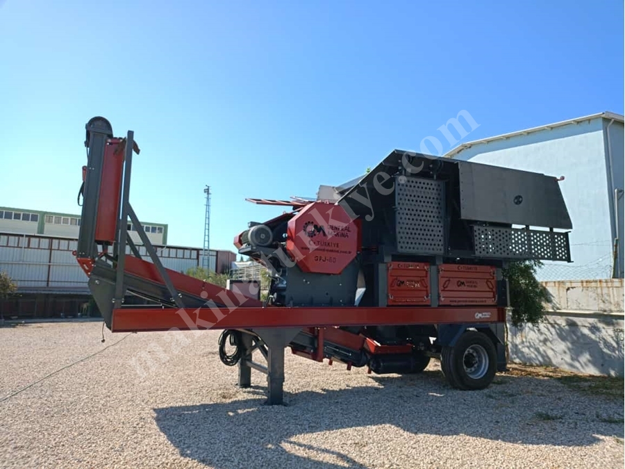 200-350 Ton/Saat Mobil Çeneli Konkasör Kırma Eleme Tesisi 