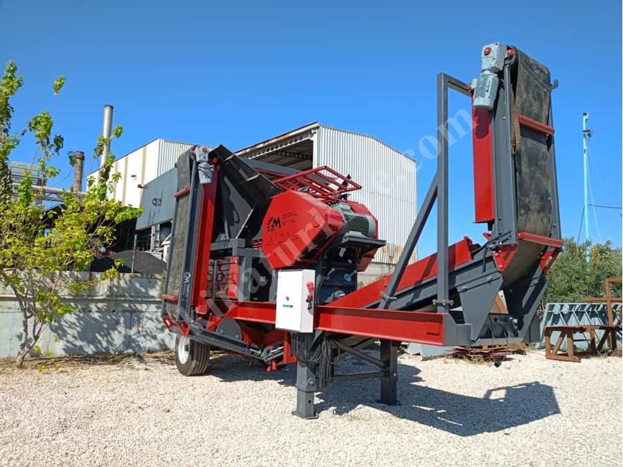 200-350 Ton/Saat Mobil Çeneli Konkasör Kırma Eleme Tesisi 