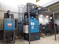 ASK  Askılı Kumlama Makinesi - ASK - Hook Type Shot Blasting Machine  - 1