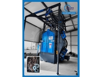 ASK  Askılı Kumlama Makinesi - ASK - Hook Type Shot Blasting Machine  - 9