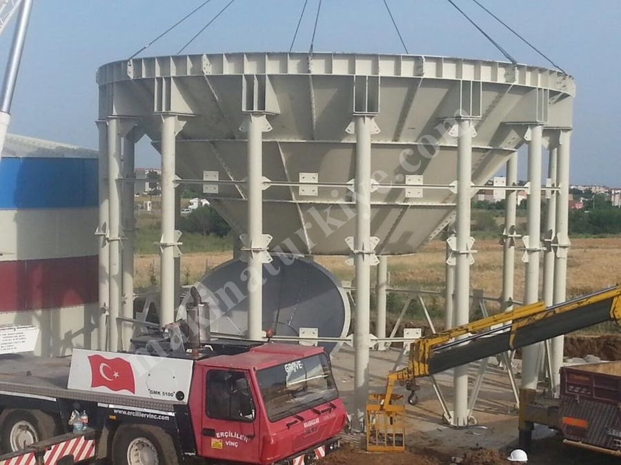 Civatalı Çimento Silosu 30-150 Ton