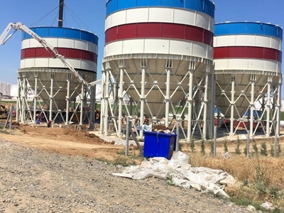 Civatalı Çimento Silosu 30-150 Ton - 3