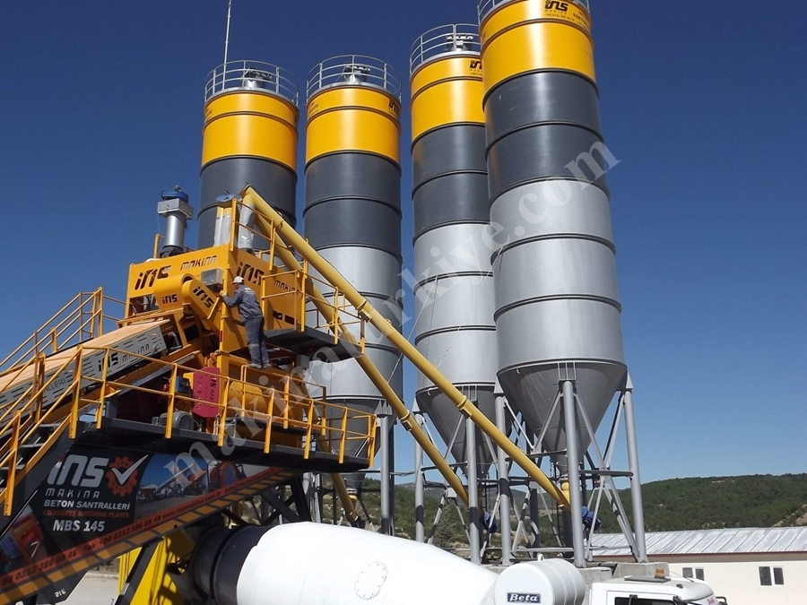 Kaynaklı Çimento Silosu 30-150 Ton
