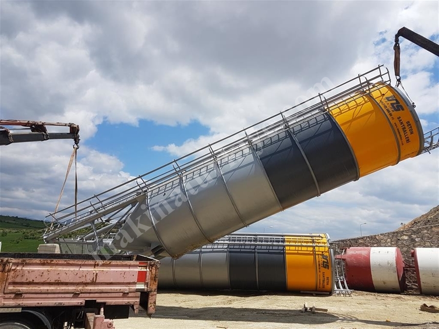 Kaynaklı Çimento Silosu 30-150 Ton