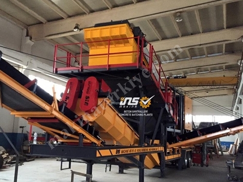 Mobil Eleme Yıkama Tesisi 150 Ton/Saat