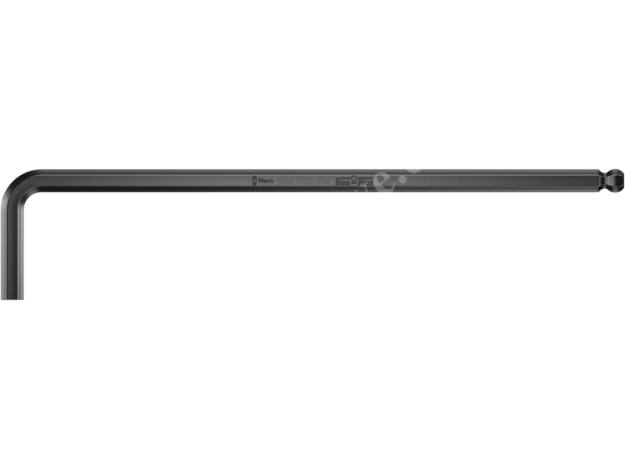 950 Pkl 3/8" Hex-Plus Siyah Kaplama L-Anahtarı - 05022095001 