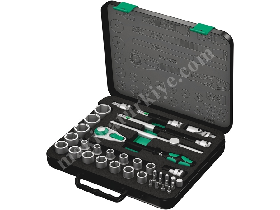 8100 Sc 2 Zyklop Speed Matkap Ucu Cırcır Seti - 8100 Sc 2
