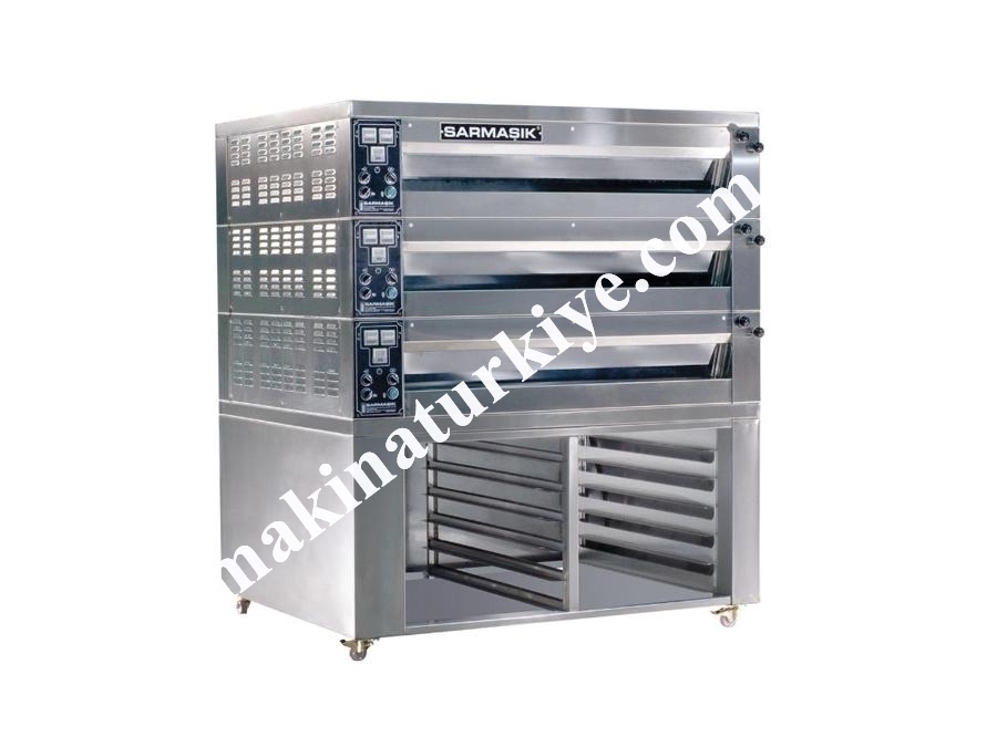 Elektrikli Katlı Fırın 44X62 Cm - Sarmaşık 1T-4060 