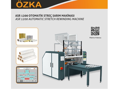 Automatische Stretchwickelmaschine - ÖZKA ASR1200 - 1