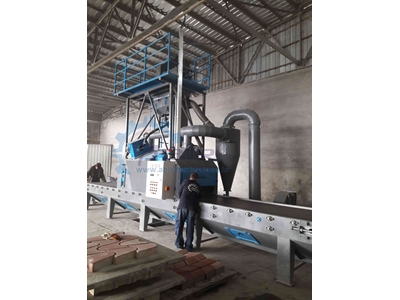 700x200 mm Parke ve Doğal Taş Kumlama Makinası - 5