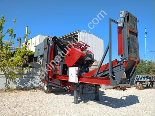 20-80 Ton/Saat Mobil Primer Çeneli Kırıcı 