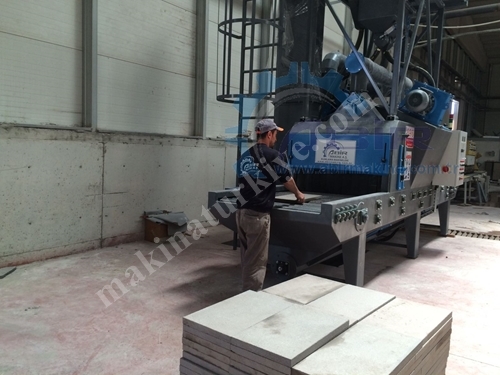 Mermer Granit Bazalt Parke Doğaltaş Kumlama Makinesi MK130