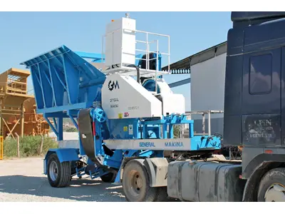 90 Ton/Hour Mobile Primary Jaw Crusher