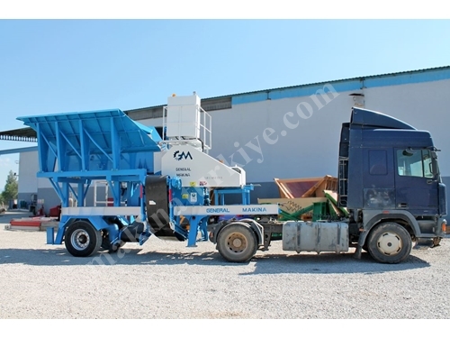 90 Ton/Hour Mobile Primary Jaw Crusher