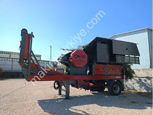 200 Ton/Hour Mobile Primary Jaw Crusher