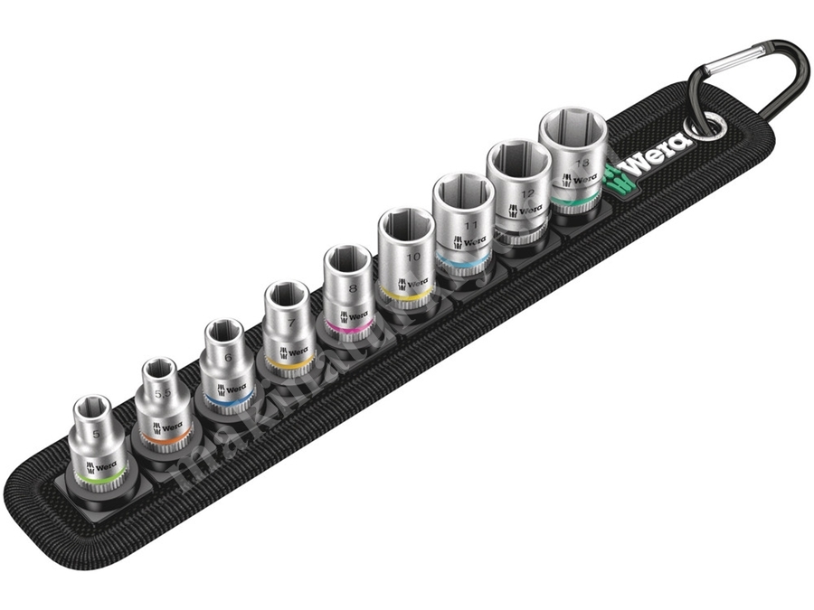 Belt A 4 Zyklop Socket Set, 1/4 İnç Drive Soket Seti - 05003883001 