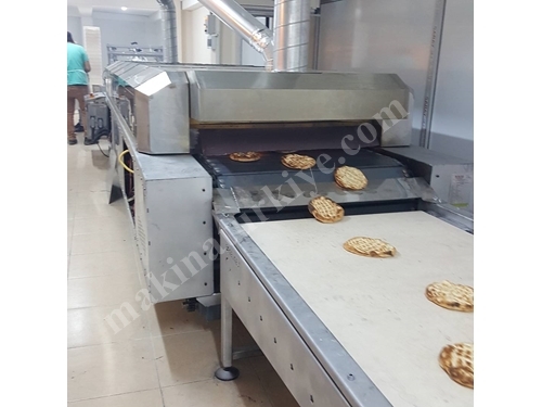 Конвейерная машина MLM T8000 для выпечки питы и сэндвичей