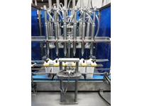 Automatische Flüssigkeitsfüll- und Verschließmaschine mit 6 Düsen - 2
