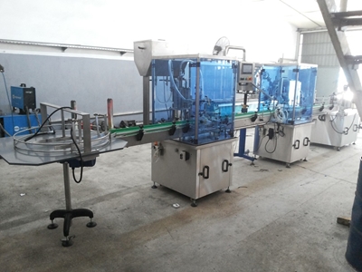 2 Nozullu Otomatik Sıvı Dolum ve Kapatma Makinesi  - 3