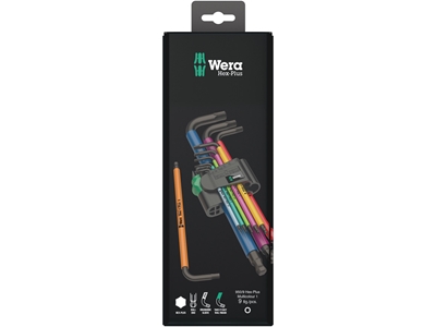 950/9 Hex-Plus Renkli 9 Parça Siyah Kaplama L-Anahtar Seti - 05073593001 - 0