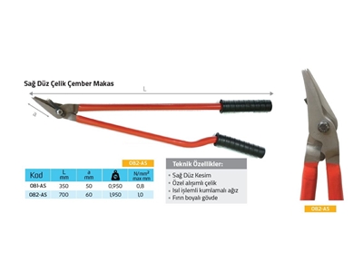 082 AS Steel Strapping Shears - 1