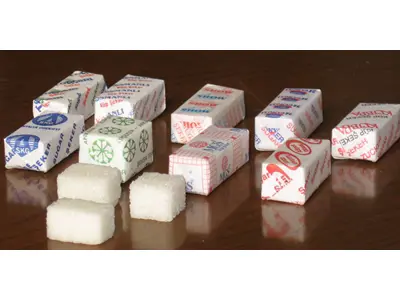 Dual Cube Sugar Wrapping Machine