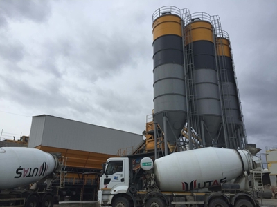 Çift Şaşe Mobil Beton Santrali 145 M³/saat - 8