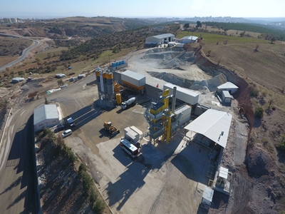 Çift Şaşe Mobil Beton Santrali 145 M³/saat - 6