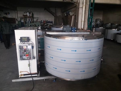 Dikey Süt Soğutma Kazanı - 3