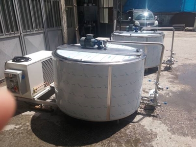 Dikey Süt Soğutma Kazanı - 1