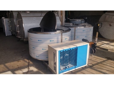 Dikey Süt Soğutma Kazanı - 2