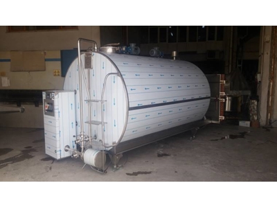 Yatay Süt Soğutma Kazanı (İstenilen Kapasitede) - 0