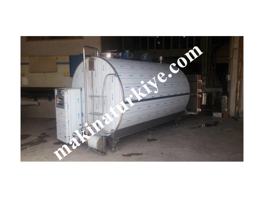 Yatay Süt Soğutma Kazanı (İstenilen Kapasitede)