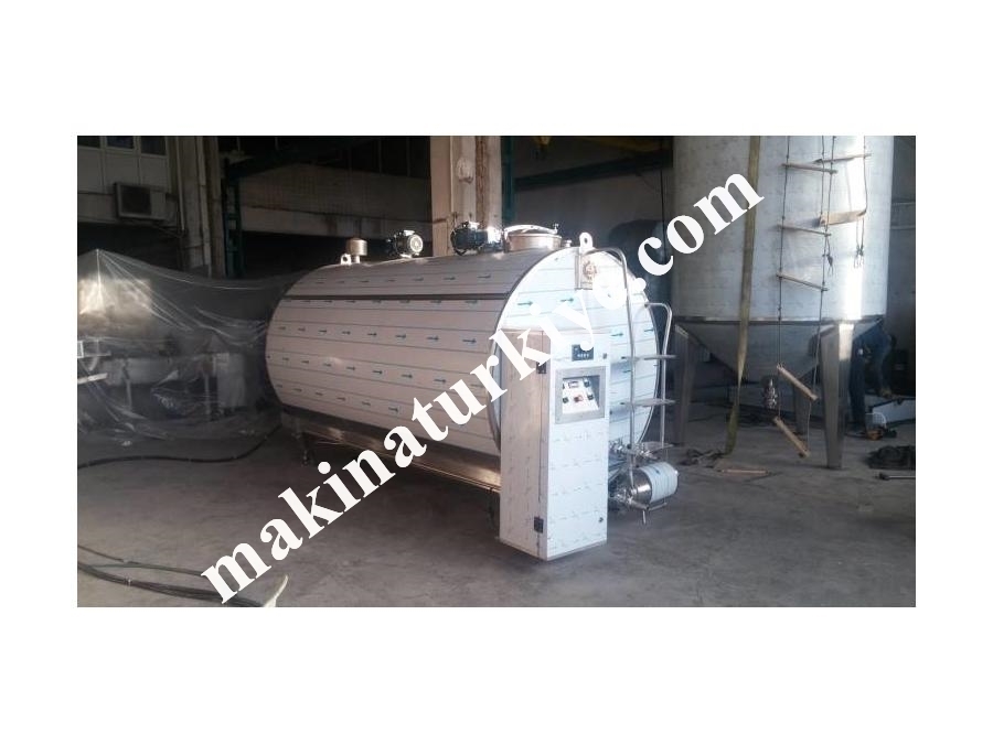 Yatay Süt Soğutma Kazanı (İstenilen Kapasitede)