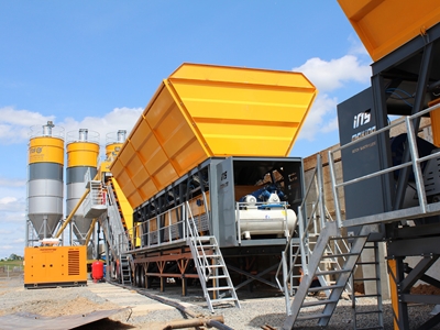 Çift Şaşe Mobil Beton Santrali 120 M³/S - 5