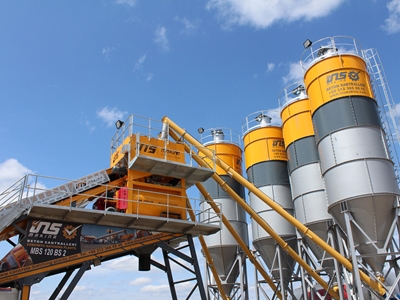 Çift Şaşe Mobil Beton Santrali 120 M³/S - 1