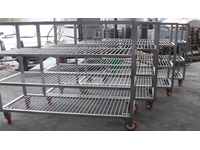 Тележка для перевозки йогурта