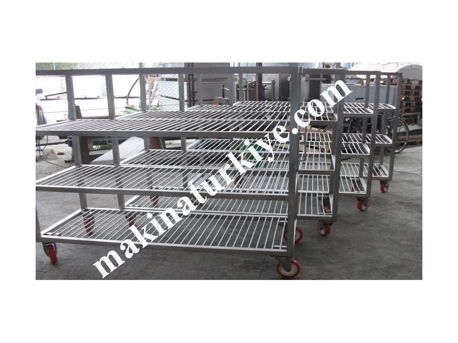 Тележка для перевозки йогурта