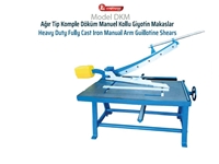 KM 13 1300X1,5 Heavy Duty Complete Cast Manual Lever Guillotine Shears - 0
