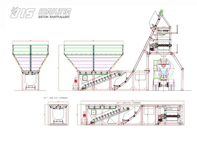 Konteyner Tipi Beton Santrali Con-60 - 5