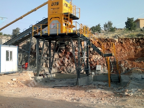 Kuru Tip Portatif Beton Santrali 120 M³/S PBS-120 PRO