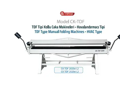 CK TDF 2020X1,2 Tdf Tipi Havalandırma Tipi Kollu Caka Makinası 