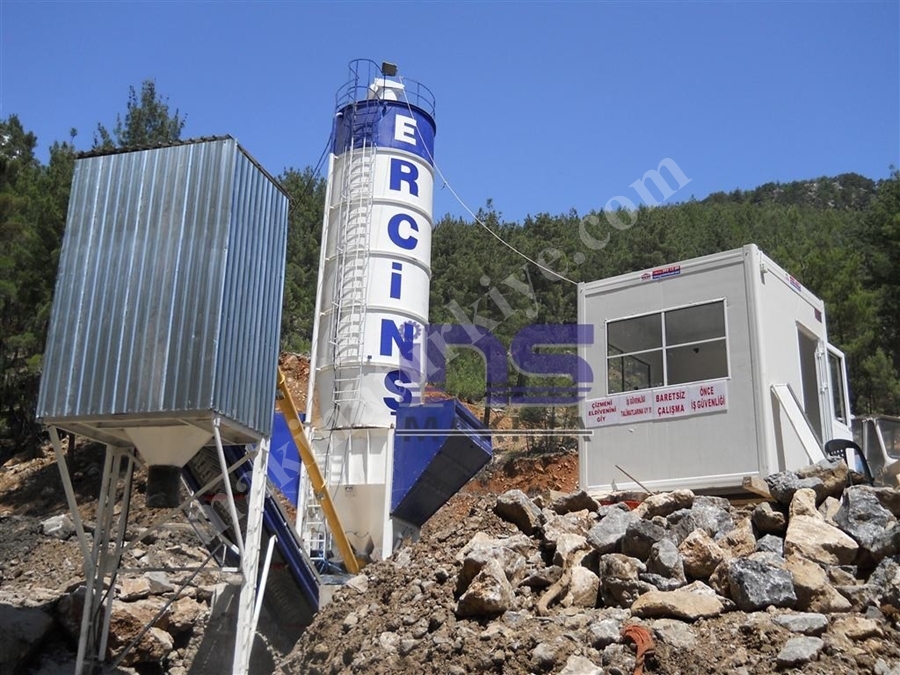 Kuru Tip Portatif Beton Santrali 120 M³/S PBS 120