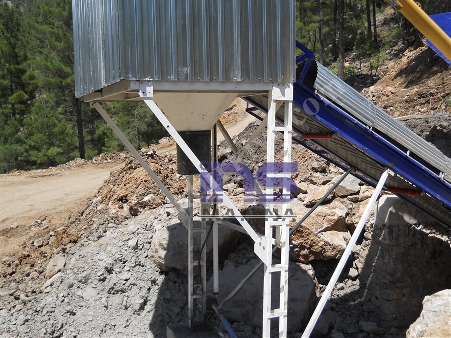 Kuru Tip Portatif Beton Santrali 120 M³/S PBS 120