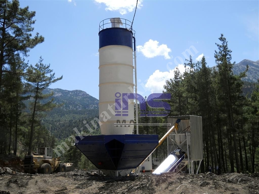 Kuru Tip Portatif Beton Santrali 120 M³/S PBS 120
