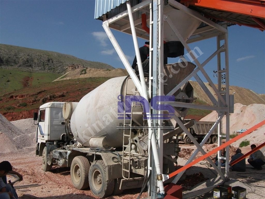 Kuru Tip Portatif Beton Santrali 70 M³/S