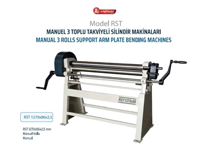 3 Toplu Manuel Takviyeli Silindir Makinası  - 0