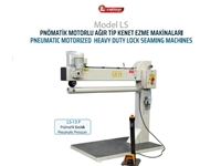 LS 13 P Pneumatic Motorized Heavy Duty Joint Flanging Machine - 0
